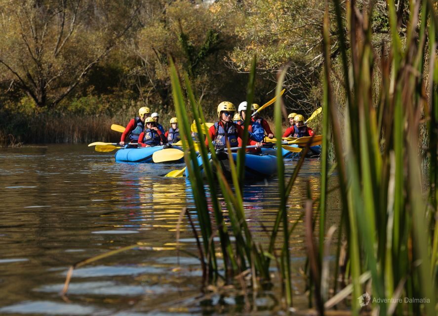 Split: Canoe Safari on the Cetina River - The Cetina Paddling Route: calm water first, rapids at grade II