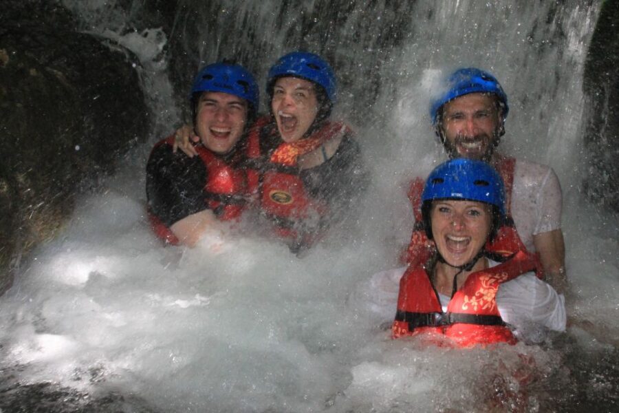 Split: Cetina River Rafting with Cliff Jumping and Cave Tour - The cave behind the waterfall: the part that can be amazing or intense