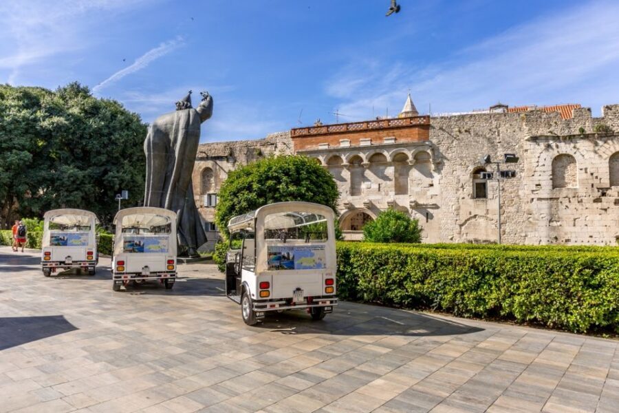Split: City Highlights Electric Tuk-Tuk Tour - Bacvice Beach and the City Drive: Beach Energy, Then City Focus