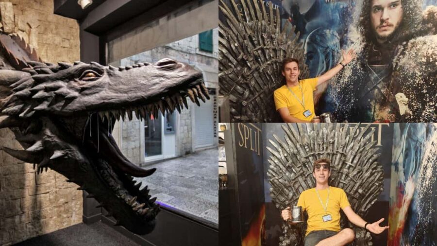 Split: City Walking Tour w/ Game of Thrones Locations - Diocletian’s Palace Stops: Peristil, Vestibulum, and the Temple of Jupiter