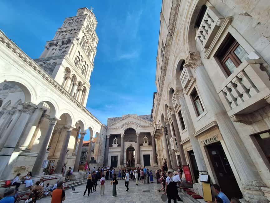 Split: City Walking Tour w/ Game of Thrones Locations - Iron Throne Photo Moment: Quick Fun, Good Timing