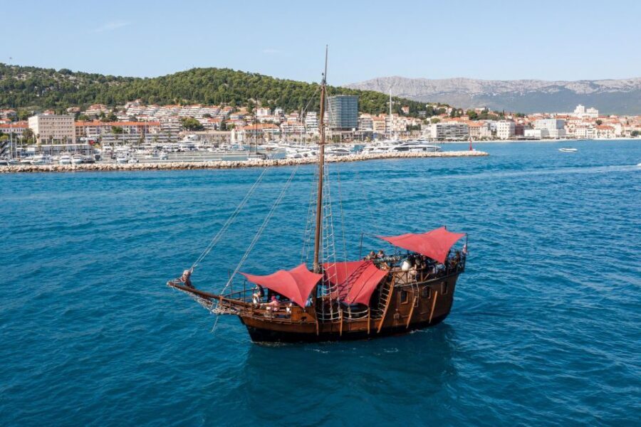 Split: Cruise on Unique Columbo's Pirate Ship "Santa Maria" - Santa Maria on the Adriatic: the pirate-ship vibe that makes it fun