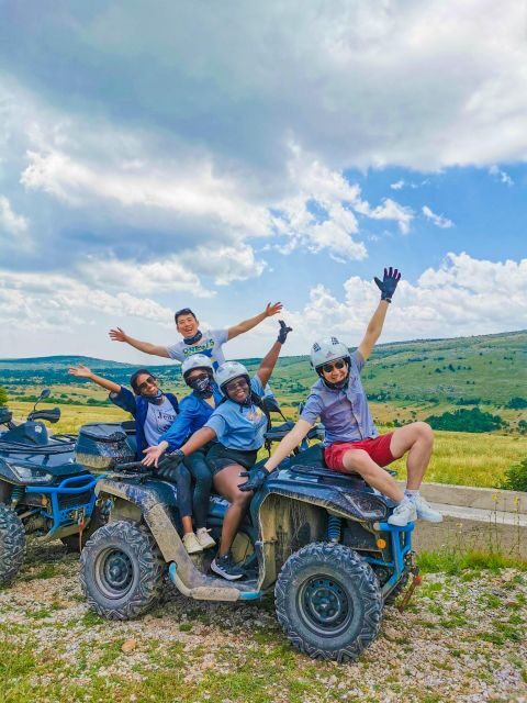 Split: Dalmatian Quad Tour with River Swimming & Picnic - Mountain valleys and Dalmatian countryside views