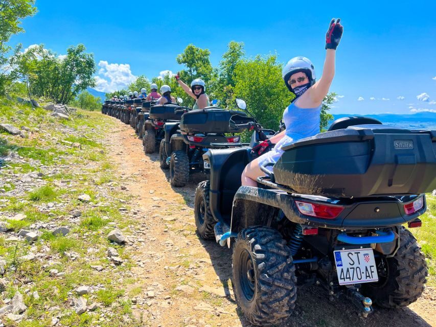 Split: Dalmatian Quad Tour with River Swimming & Picnic - Cetina River swim (summer only): cold water, strong current, real expectations