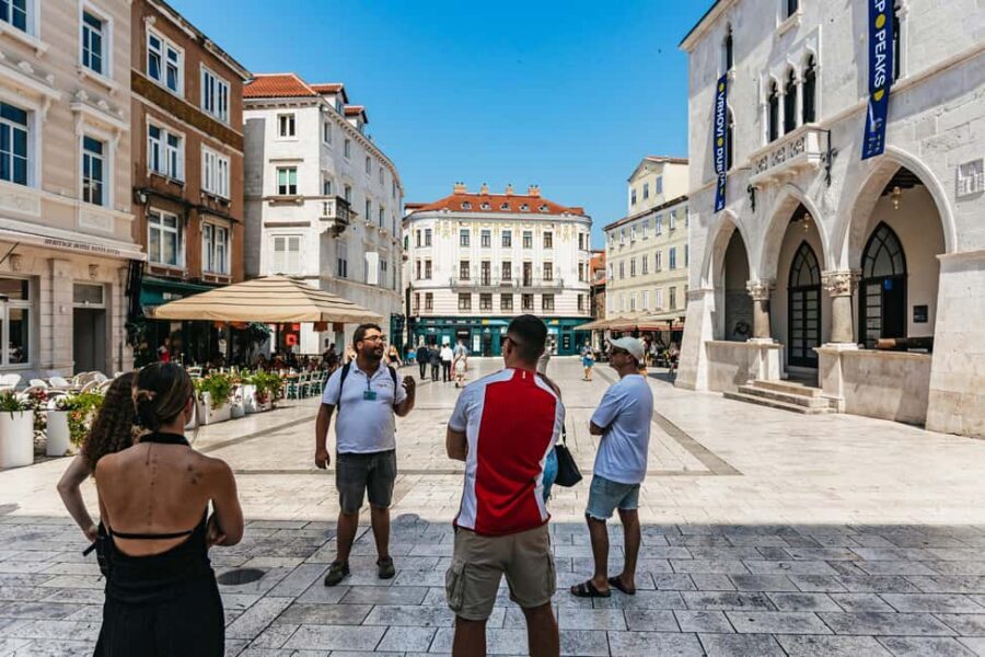 Split: Diocletian Palace & Old Town Guided Walking Tour - St. Domnius Cathedral bell tower: the view and the meaning