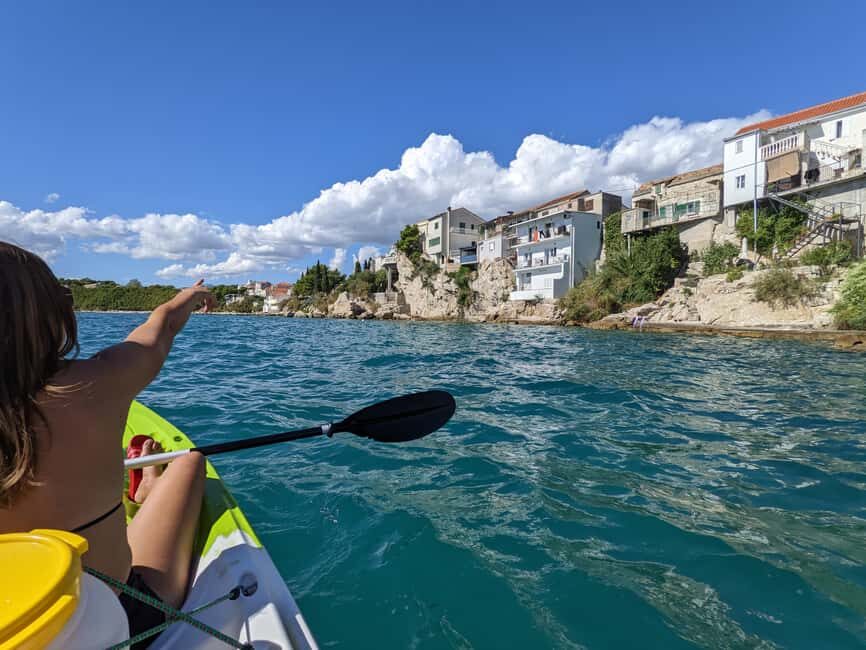 Split: Guided Kayak Adventure Tour - From Hotel Briig to Stobreč: The Easiest Way to Escape Split