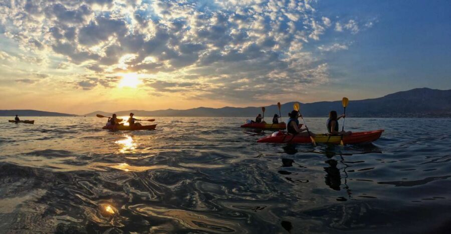 Split: Guided Sunset Sea Kayaking & Snorkeling Tour - Marjan Park paddling: Kaštela Bay views and real coastal variety