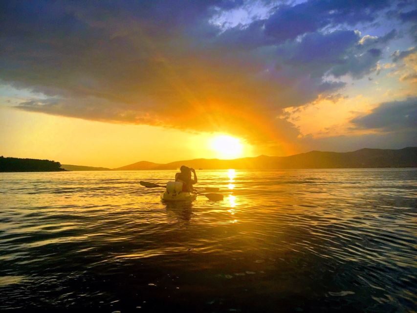 Split: Guided Sunset Sea Kayaking & Snorkeling Tour - The swim and snorkel stop: fish spotting and rock-time options