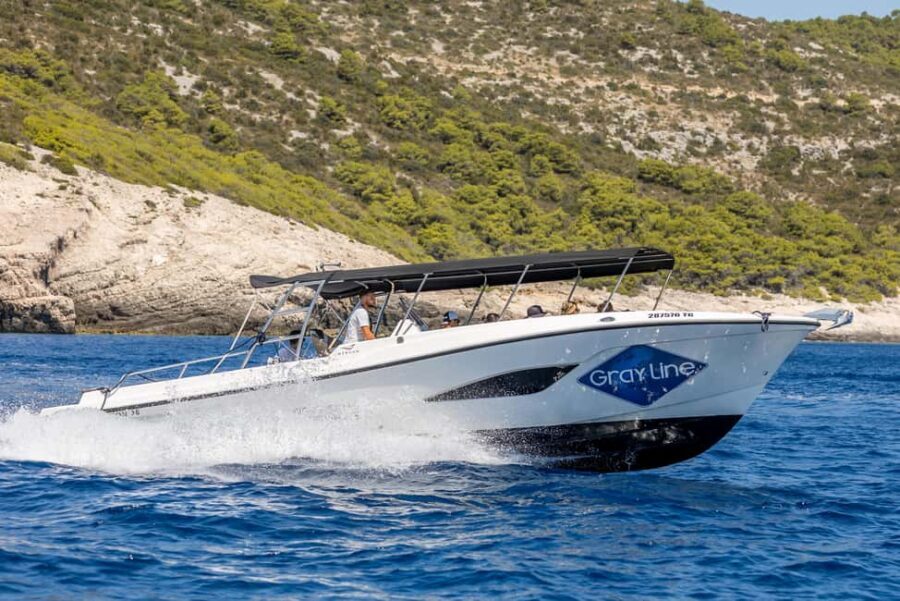 Split: Half-Day Boat Trip with Blue Lagoon, Trogir, & Čiovo - A small-group speedboat day: what the pace really feels like