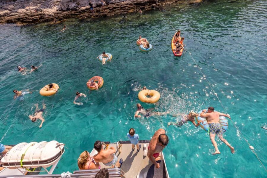 Split: Hvar, Brač, and Pakleni Cruise with Lunch and Drinks - Catamaran day trip from Split: the pace and what it feels like