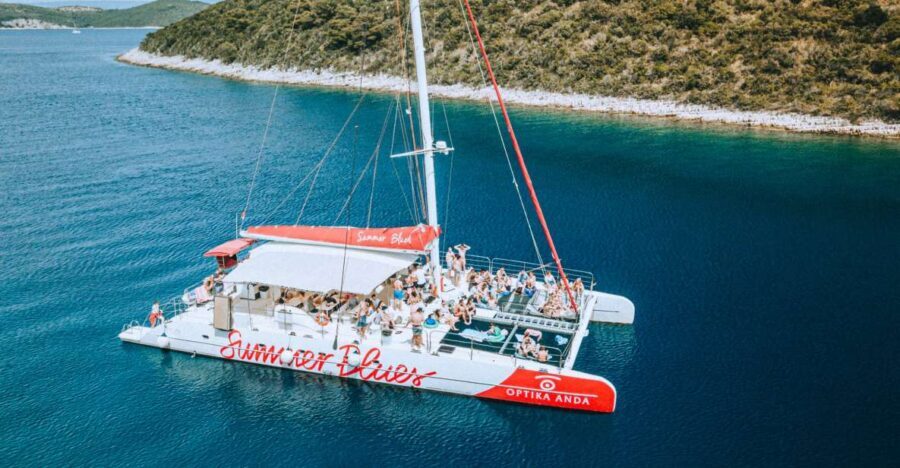 Split: Hvar, Pakleni, Brač & Šolta All-inclusive Tour - Brač Island first: the long swim stop that sets the tone