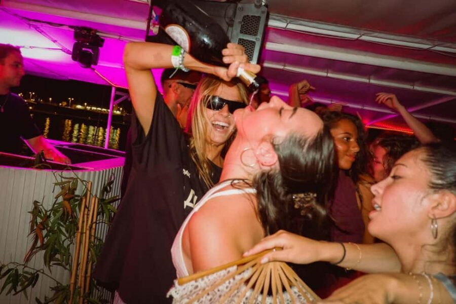 Split: Night Boat Party with Free Shots, Dj and After Party - Duration and Timing: 4 Hours of Night Out Flow