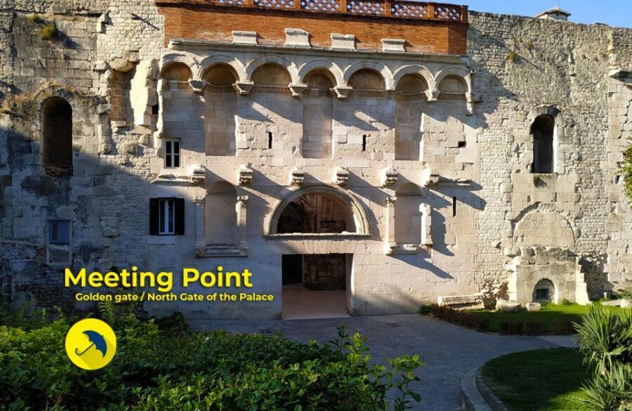Split: Old Town and Diocletian Palace Walking Tour - Entering the Diocletian Palace at the Golden Gate