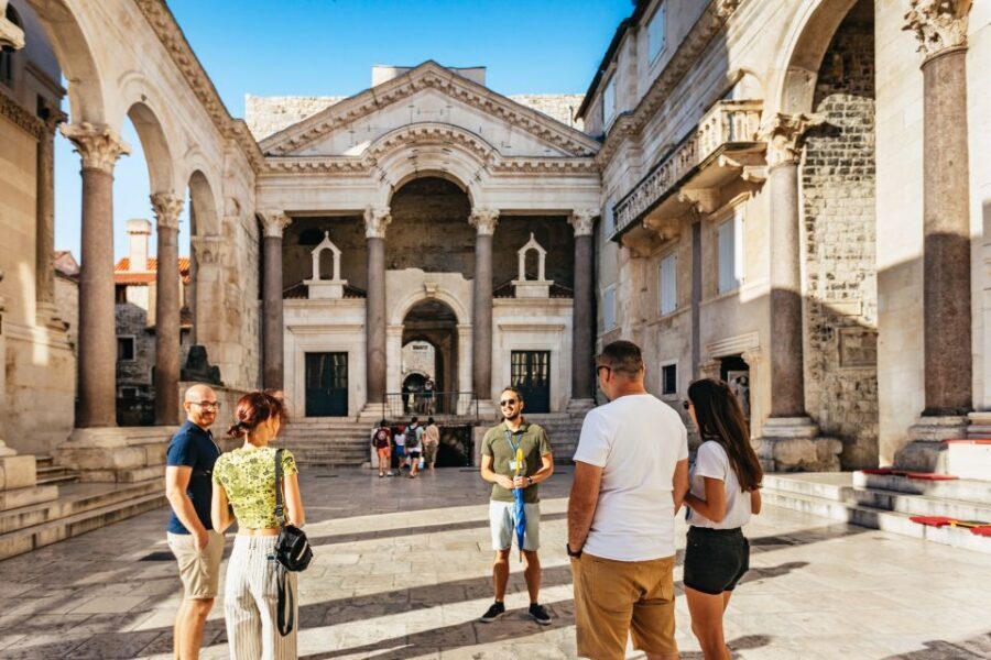 Split: Old Town and Diocletian Palace Walking Tour - Saint Domnius Cathedral: the oldest-in-use feeling