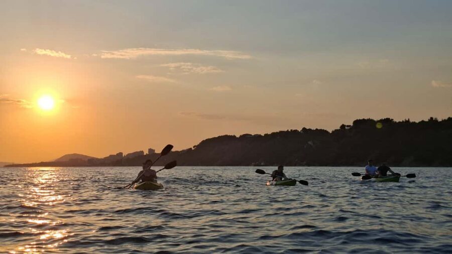 Split: Sunset Guided Kayaking Tour - Swimming Stops and Cliff Jumping: Fun Extras with Real Safety Notes