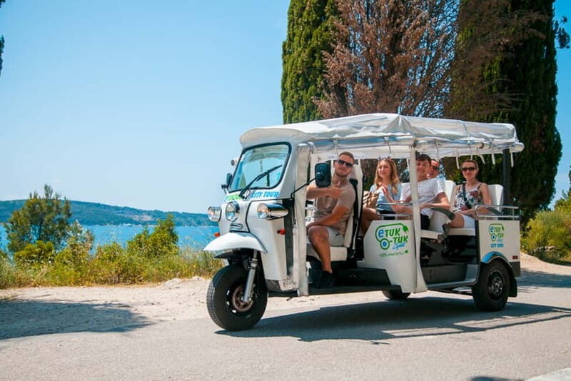 Split: Top City Highlights Electric Tuk-Tuk Tour - West Coast and ACI Marina: the sea-framed driving lesson