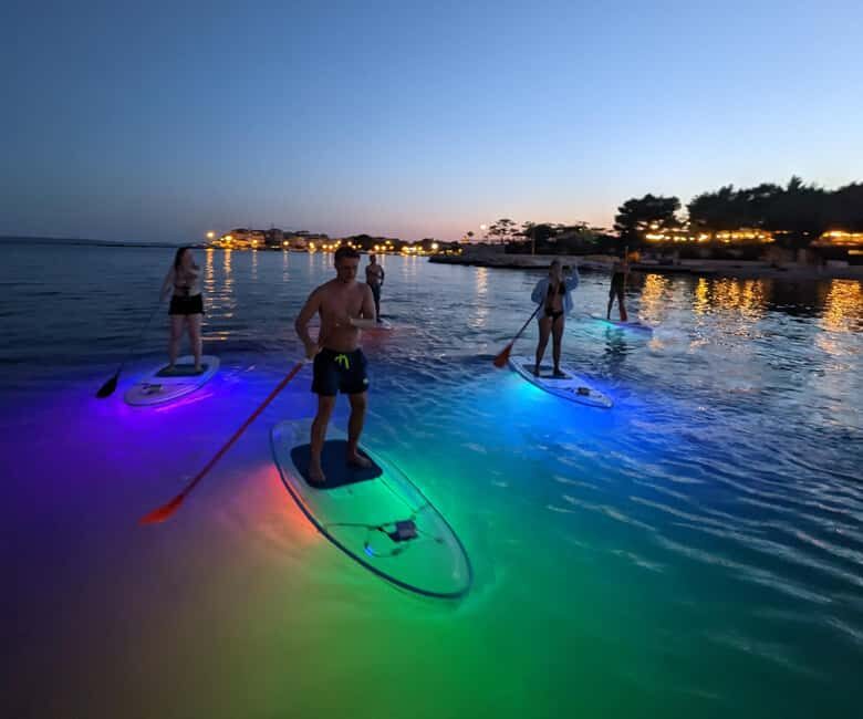 Split: Transparent SUP night Glow tour - Key things that make this Glow SUP special