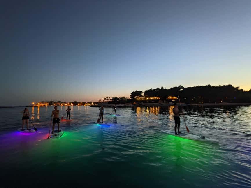 Split: Transparent SUP night Glow tour - What to pack for a night on the water