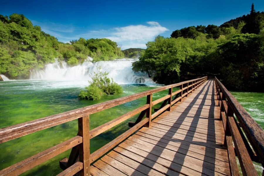 Split & Trogir: Krka Waterfalls & Swimming in Primošten - Wooden Paths, Bird Song, and the Park’s Old-Water Feel