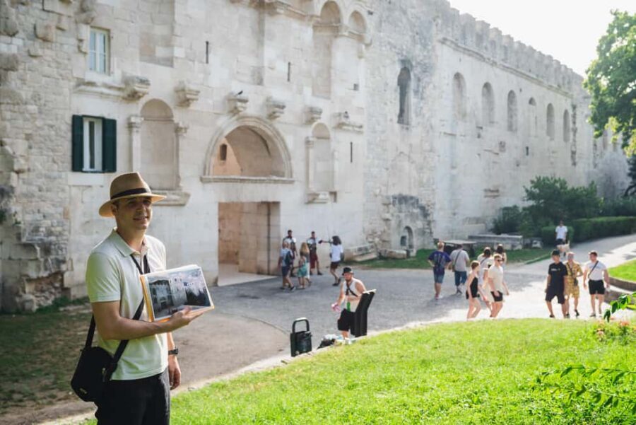 Split: Walking tour of Split with a 'Magister' of History - Start at the Bronze Gate, the easiest way to read Split