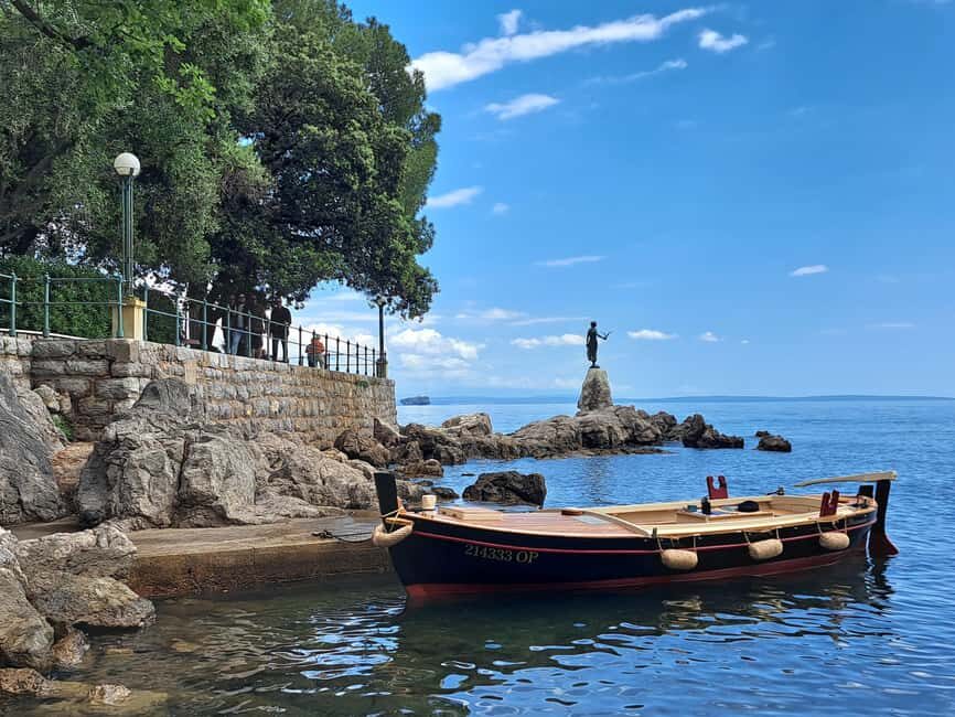 Sunset or Swim Ride Opatija on Madonnina Boat Tour - First Impressions: A small wooden boat built for real intimacy