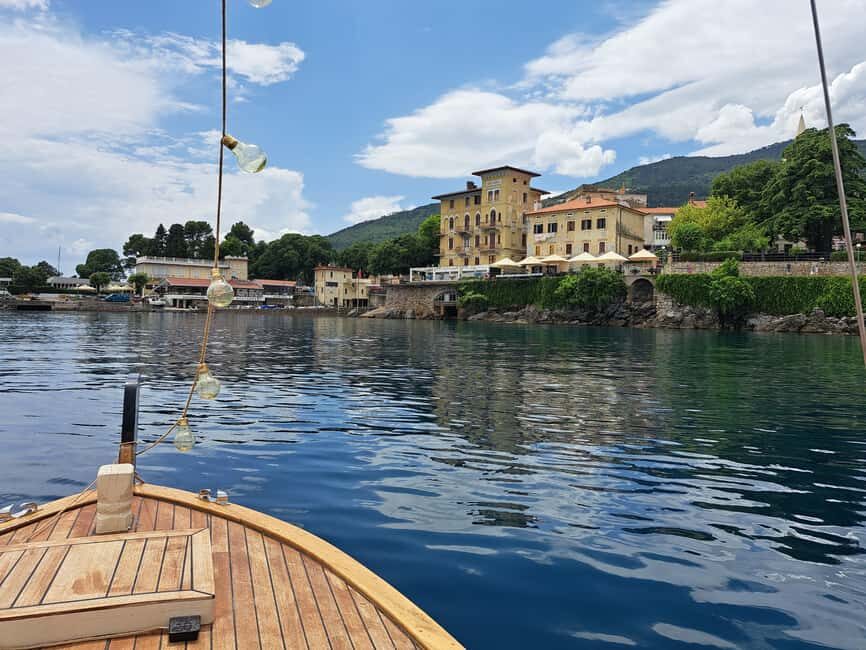 Sunset or Swim Ride Opatija on Madonnina Boat Tour - The Guide Experience: Licensed interpretation in your language