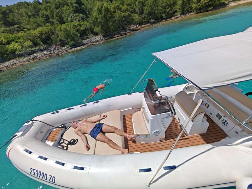 Zadar: Boat Tour with Snorkeling Gear and Drinks - Sunset vs morning: choose your mood and the sea conditions