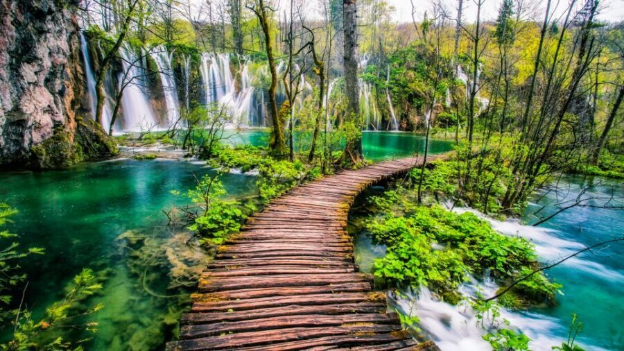 Zadar: Plitvice Lakes with Boat Ride and Zadar Old Town Tour - Zadar Old Town at golden-hour energy, with a bonus walk at 6 PM