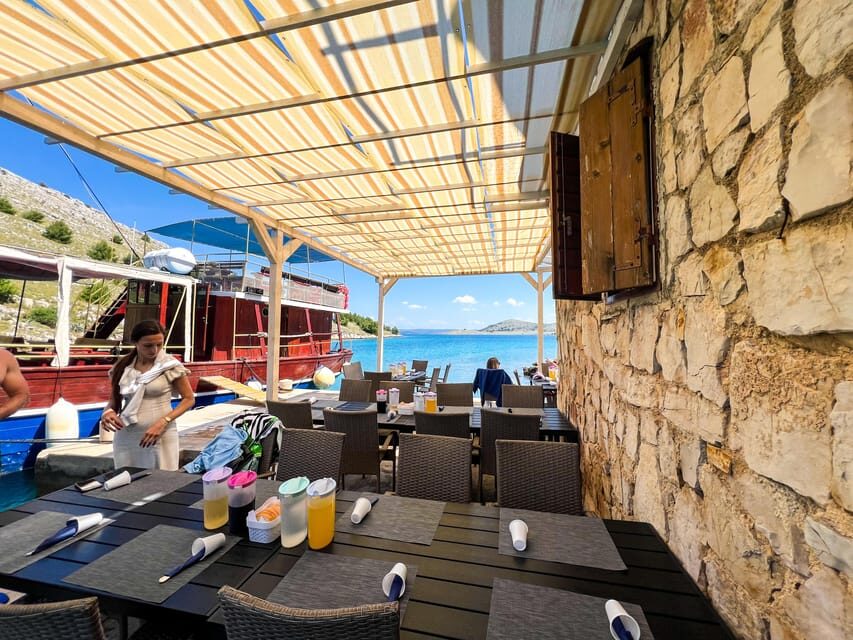 Zadar: Telascica and Kornati Full-Day Boat Trip with Lunch - Telascica Nature Park: Lake Mir swim time and cliff views on your schedule